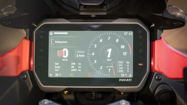 Ducati Multistrada V4 Tachometer